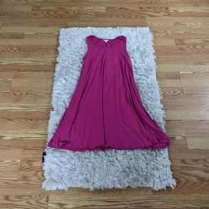 Fuschia Sleeveless Dress Sz L